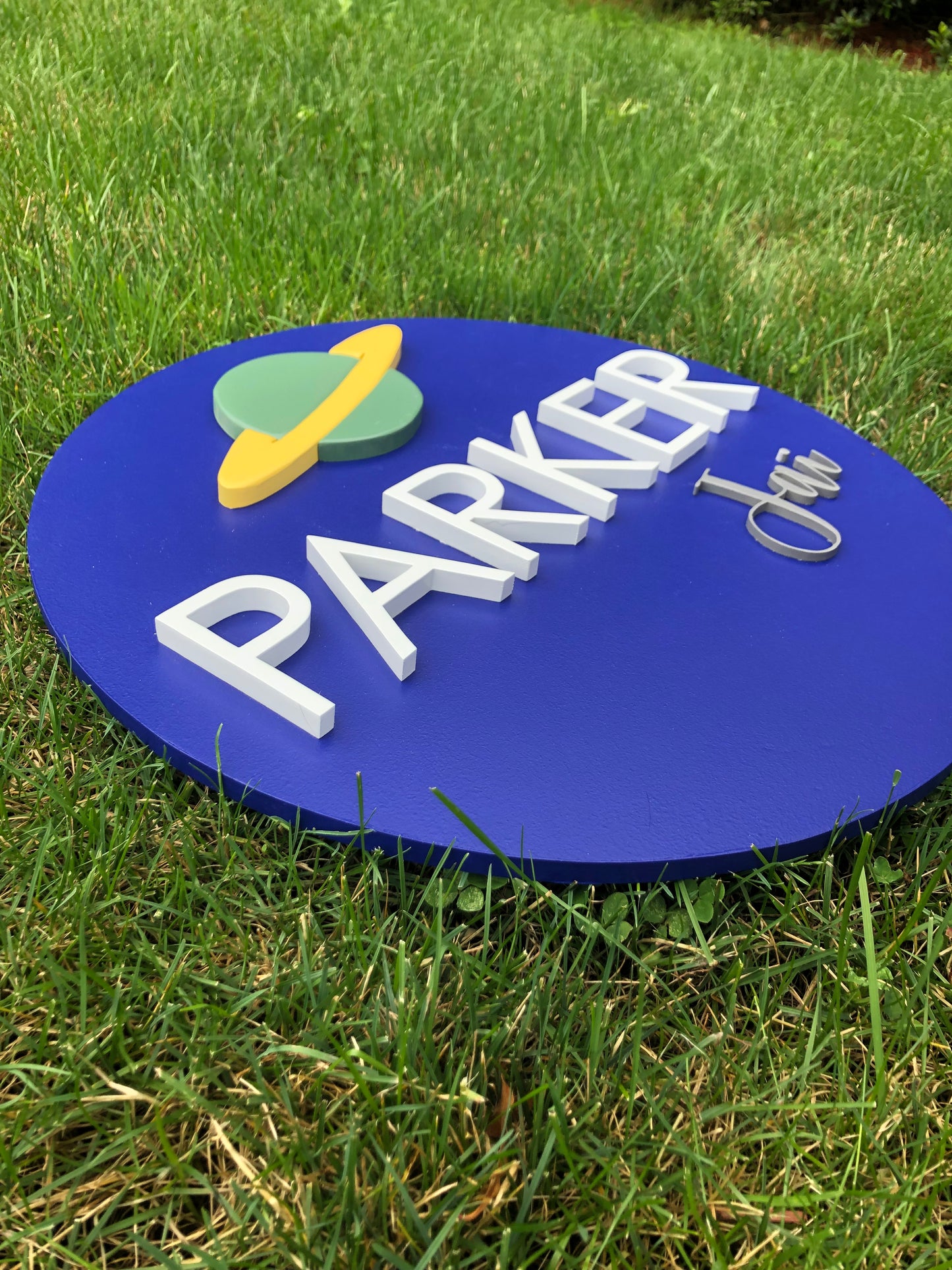 Space-Themed Nursery Round